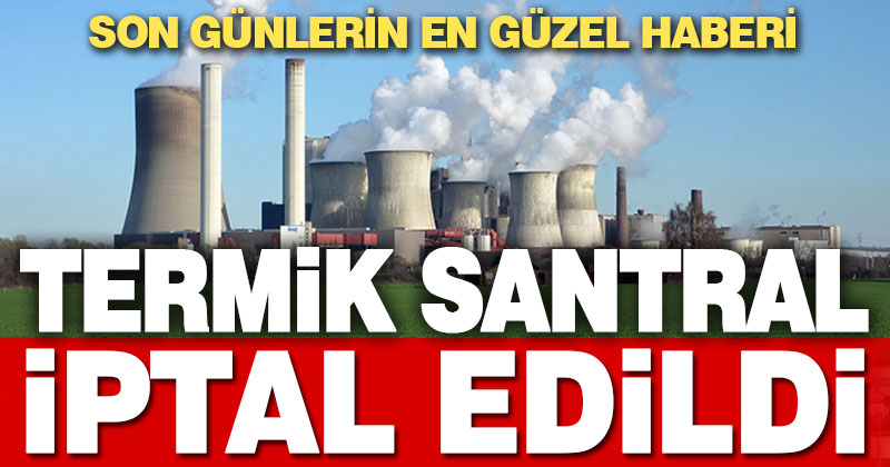 Bakan Kurum açıkladı: Avdan Projesi iptal edildi