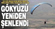 Pamukkale’de yamaç paraşütü uçuşları yeniden başladı