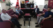 MHP İl Başkanı’ndan Akcan’a ziyaret