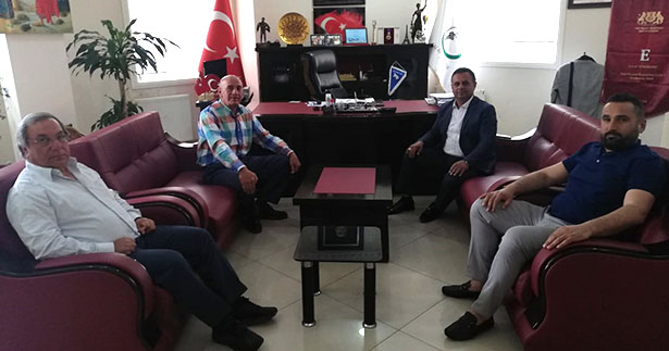 MHP İl Başkanı’ndan Akcan’a ziyaret