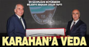 Denizli’deki görevi biten Vali Hasan Karahan’a veda yemeği