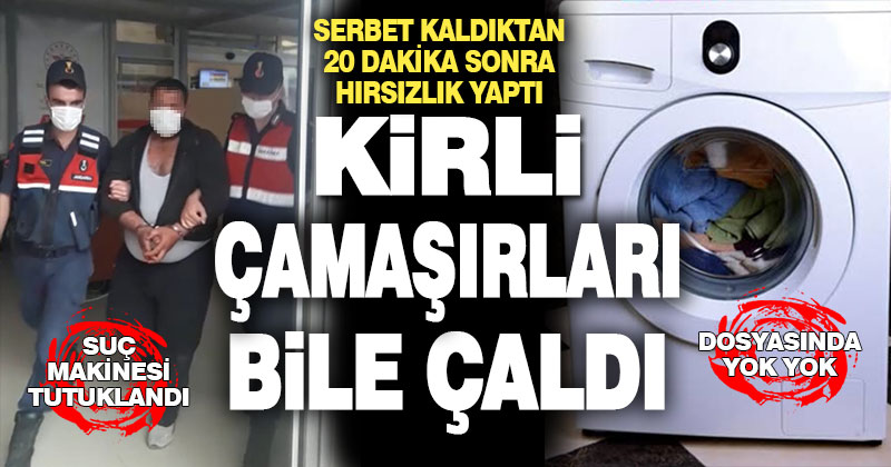 Cezaevinden izinli çıkıp hırsızlık yaptı, yakalanıp tekrar içeri girdi