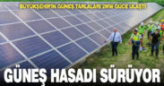 Büyükşehir’in güneş tarlaları 2MW güce ulaştı