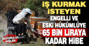 Engellilere ve eski hükümlülere hibe desteği