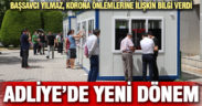 Denizli Adliyesi’nde normalleşme önlemleri