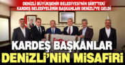 Büyükşehir’in Siirt’ten kardeş belediye başkanlarından Denizli’ye ziyaret