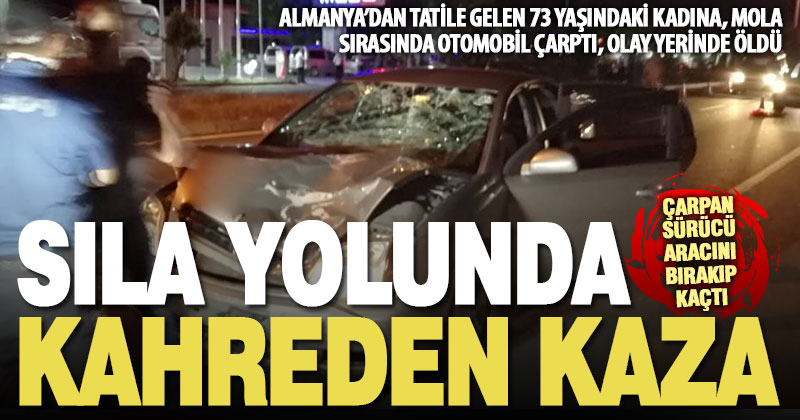 Almanya’dan tatile gelen kadın memleket yolunda can verdi