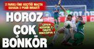 Denizlispor Rize’de fırsat tepti: 2-2