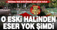 Pamukkale’de antik havuzda tepki çeken tadilat