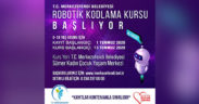 Merkezefendi’de çocuklara kodlama kursu