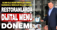 Restoranlar, temassız menüye geçiyor