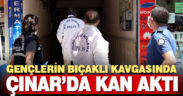 Denizli’nin göbeğinde bıçaklı kavga