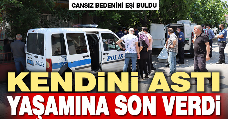Denizli’de 48 yaşındaki adam evinin tavanına kendini asarak intihar etti