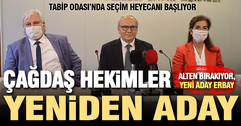Çağdaş Hekimler Grubu Tabip Odası seçimlerinde yeniden aday