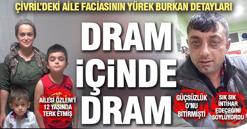 Çivril’deki aile faciasının altından dram içinde dram çıktı