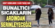 Denizli’de 2 gün sağanak yağış etkili olacak