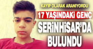 Kayıp genç bir gün sonra bulundu
