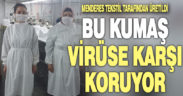 Menderes Tekstil, virüs ve bakterilere karşı koruma sağlayan kumaş üretti