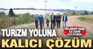 Pamukkale Belediyesi’nden turizm yoluna kalıcı çözüm