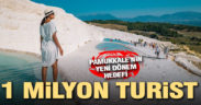 Pamukkale’de hedef 1 milyon ziyaretçi