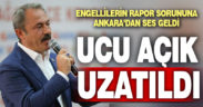 Engellilerin rapor yenilemesi ucu açık uzatıldı