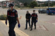 Serinhisar’da sis bombası ile yakalandı