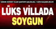 Villa bahçesindeki otomobil soygununda 4 tutuklama