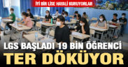 Denizlili 19 bin 254 öğrenci LGS’ye girdi