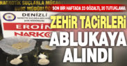 Denizli’de uyuşturucuya 20 tutuklama