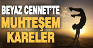 Denizlili ressamdan Beyaz Cennet’te büyüleyen görüntüler
