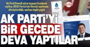 Ak Parti Denizli adına açılan hesap DEVA Partisi’nin Denizli sayfasına dönüştürüldü, tepki geldi