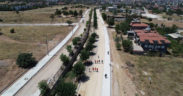 Yenilenen kanal yolu trafiğe açılıyor
