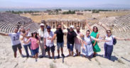 İnstagram gezginleri Pamukkale’de buluştu