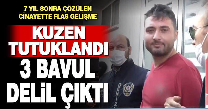 Tabelacı cinayetinde flaş gelişme: 3 bavul delil sunuldu, teyze oğlu tutuklandı