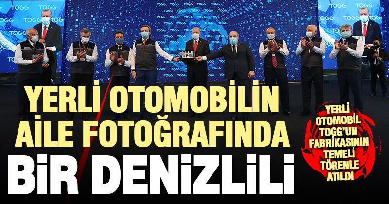 Denizlili Zorlu’nun da üreticileri arasında bulunduğu yerli otomobil fabrikasının temeli atıldı