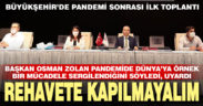 Denizli Büyükşehir Belediye Meclisi pandemi sonrası ilk kez toplandı