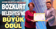 Akdeniz Belediyeler Birliği’nden Bozkurt Belediyesi’ne büyük ödül