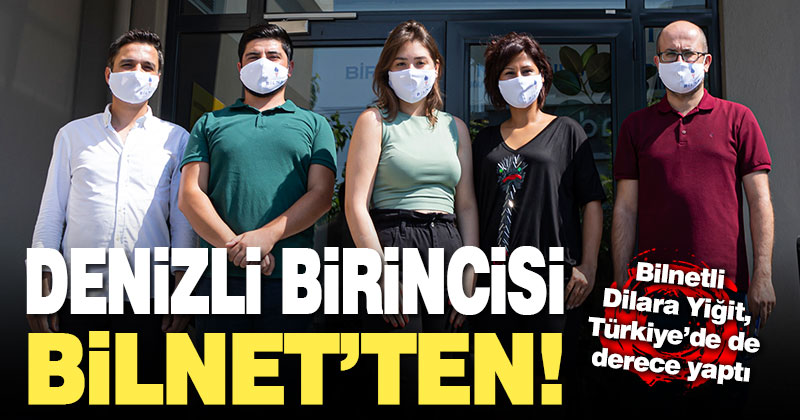 YKS’nin Denizli birincisi Bilnet’ten