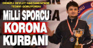 Eski milli sporcu koronaya yenildi