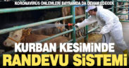Denizli Hıfzısıhha Meclisi, kurban kesim yerlerinde uygulanacak kuralları belirledi
