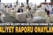 Merkezefedi Belediye Meclisi’nde faaliyet rapor onaylandı