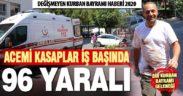 Denizli’de kurbanlık keserken yaralanan 96 kişi hastanelere başvurdu