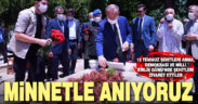 Denizli protokolü şehitleri ziyaret etti