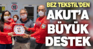 BEZ Tekstil’den AKUT’a büyük destek