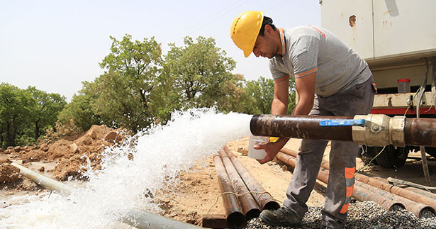 Büyükşehir’den Gürpınar’a yeni su kaynağı