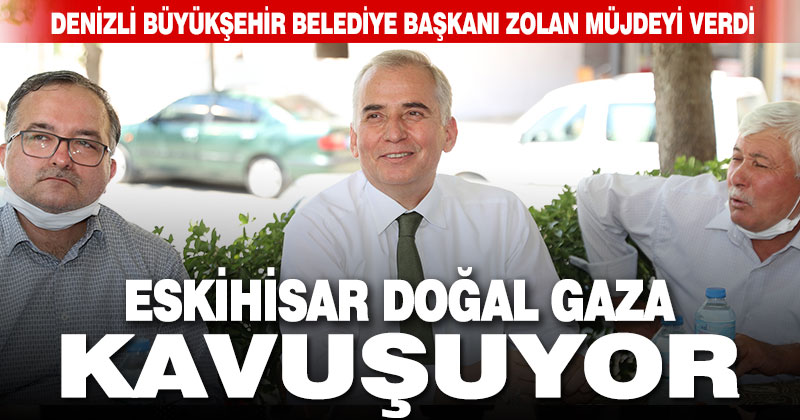 Eskihisar Mahallesi doğal gaza kavuşuyor