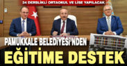 Pamukkale Belediyesi’nden eğitime destek