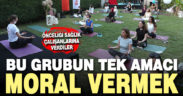 8 gönüllü ‘Bir demet moral’ grubuyla insanlara moral vermeyi amaçlıyor