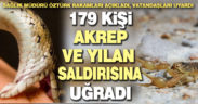 Sağlık Müdürü Öztürk akrep ve yılan sokmasına karşı uyardı