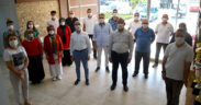Başkan Özbaş, belediye personeliyle bayramlaştı